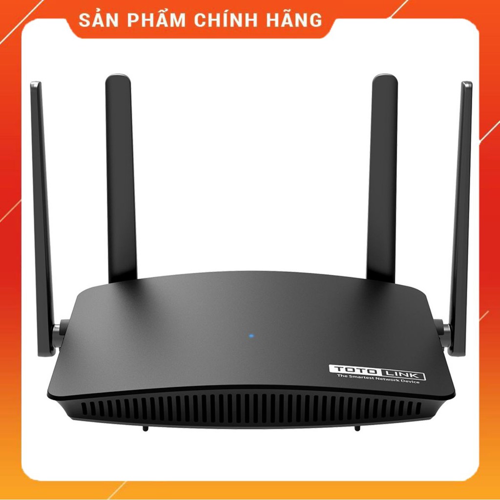 Bộ Phát Wifi Totolink A720R MU-MIMO Chuẩn AC1200Mbps 4 Râu - Hàng Chính Hãng