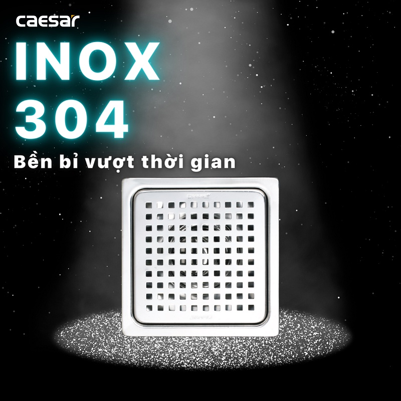 Thoát Sàn CAESAR dạng lưới ST1010B , ST1212 , ST1212L , ST1414 , ST1414L , hố ga thoát sàn nhà tắm