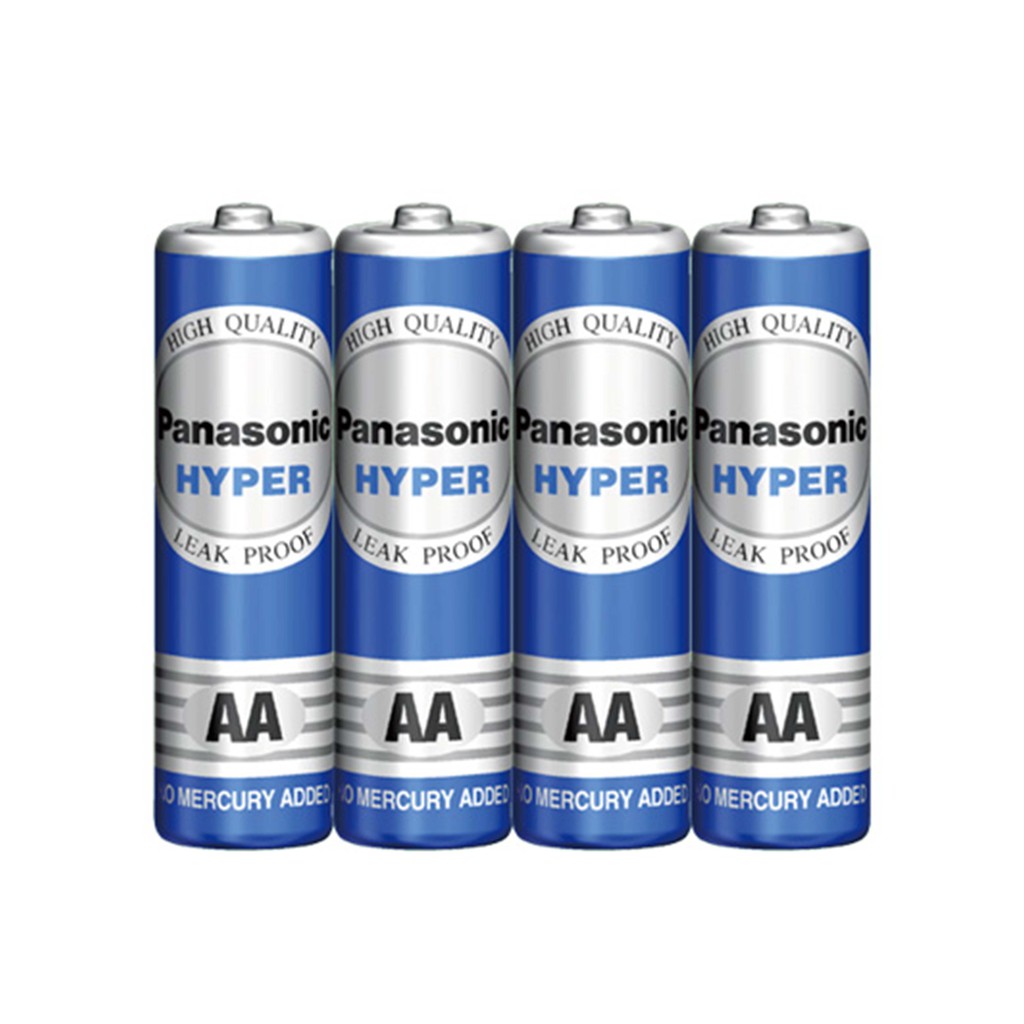 Pin AA Panasonic Hyper Carbon gói 4 viên
