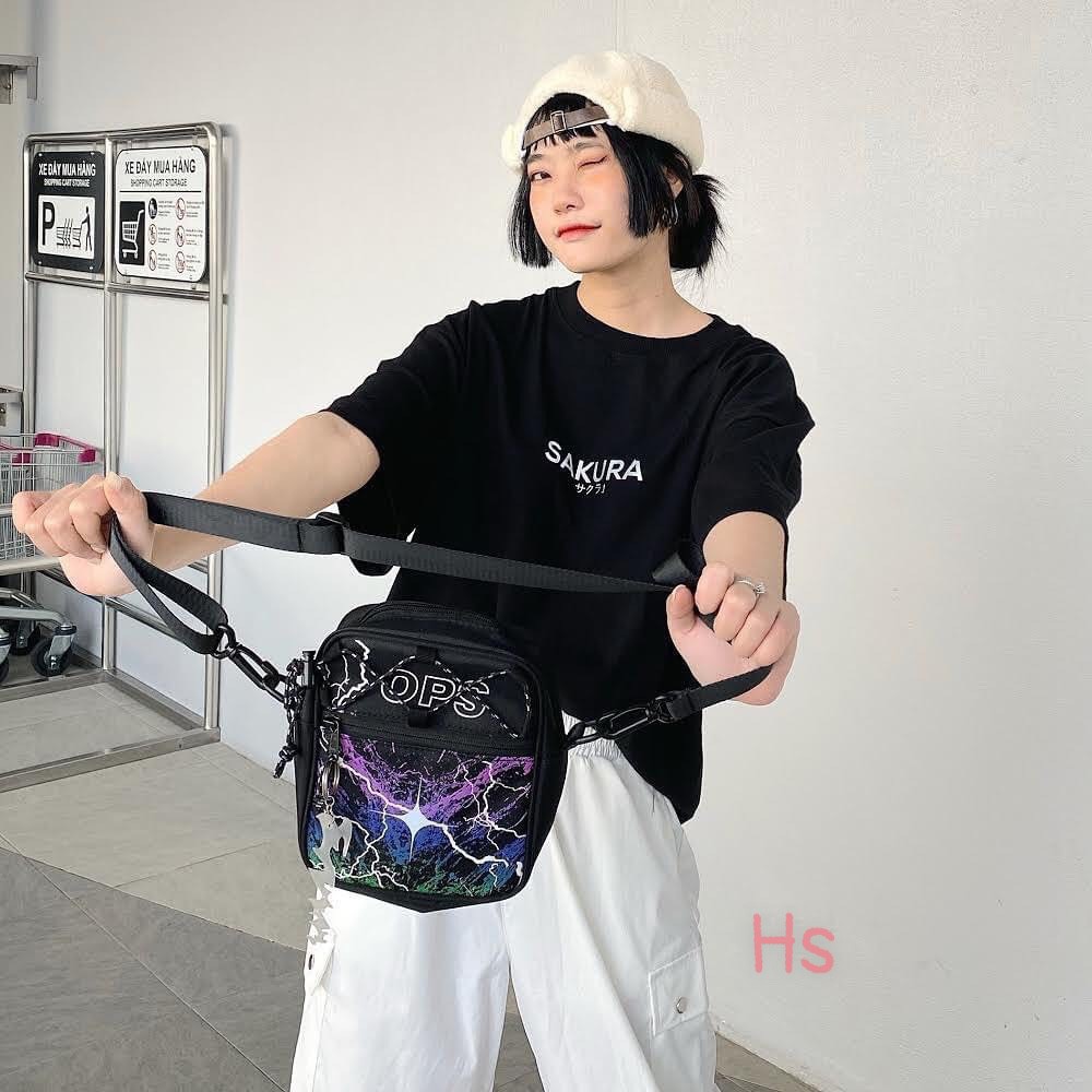 Áo Phông Nam Nữ Hoa Anh Đào Unisex Dáng Rộng