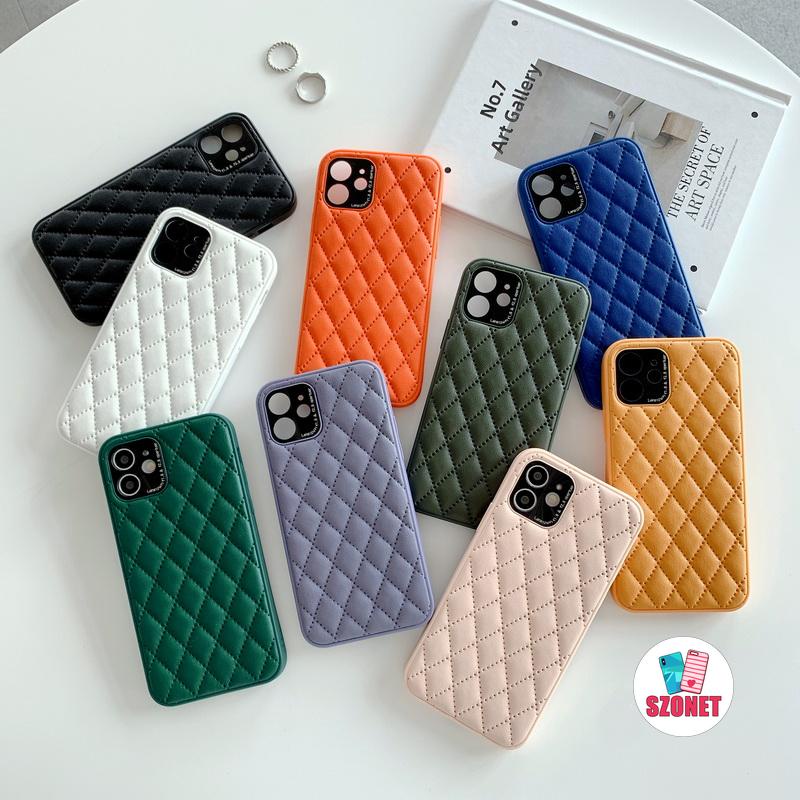 Ốp Điện Thoại Da Sang Trọng Cho iPhone 14 13 12 11 Pro Max