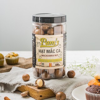 Hạt Macadamia nứt vỏ Pam's 480g