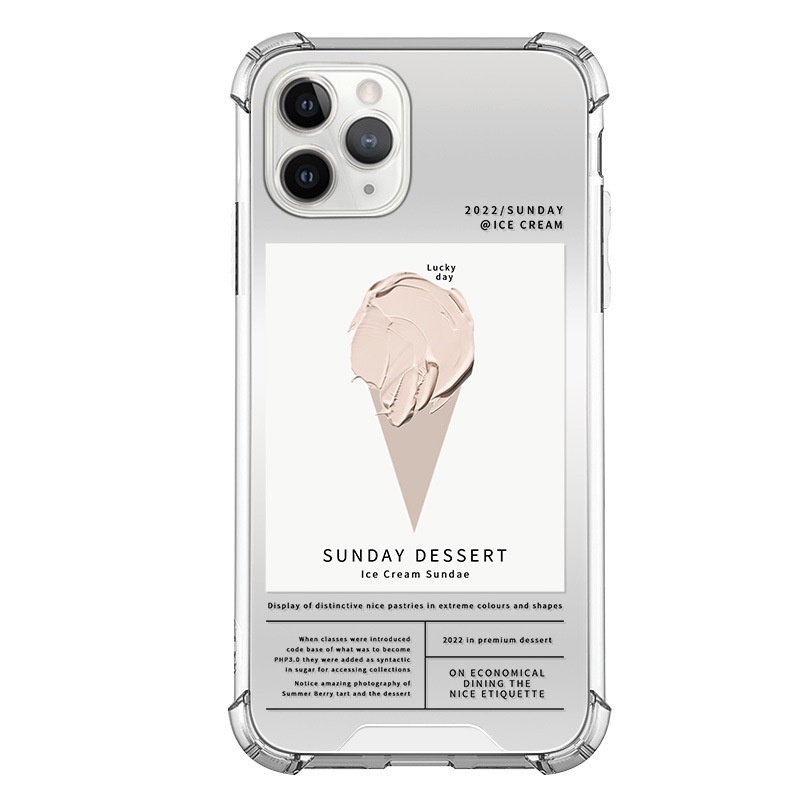 Ốp lưng iphone ốp Điện Thoại Hình Cây Kem Cho iPhone 14 13 12 11 PROMAX XS XR XSMAX SE2020