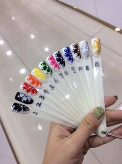 Set gel vẽ 12 màu