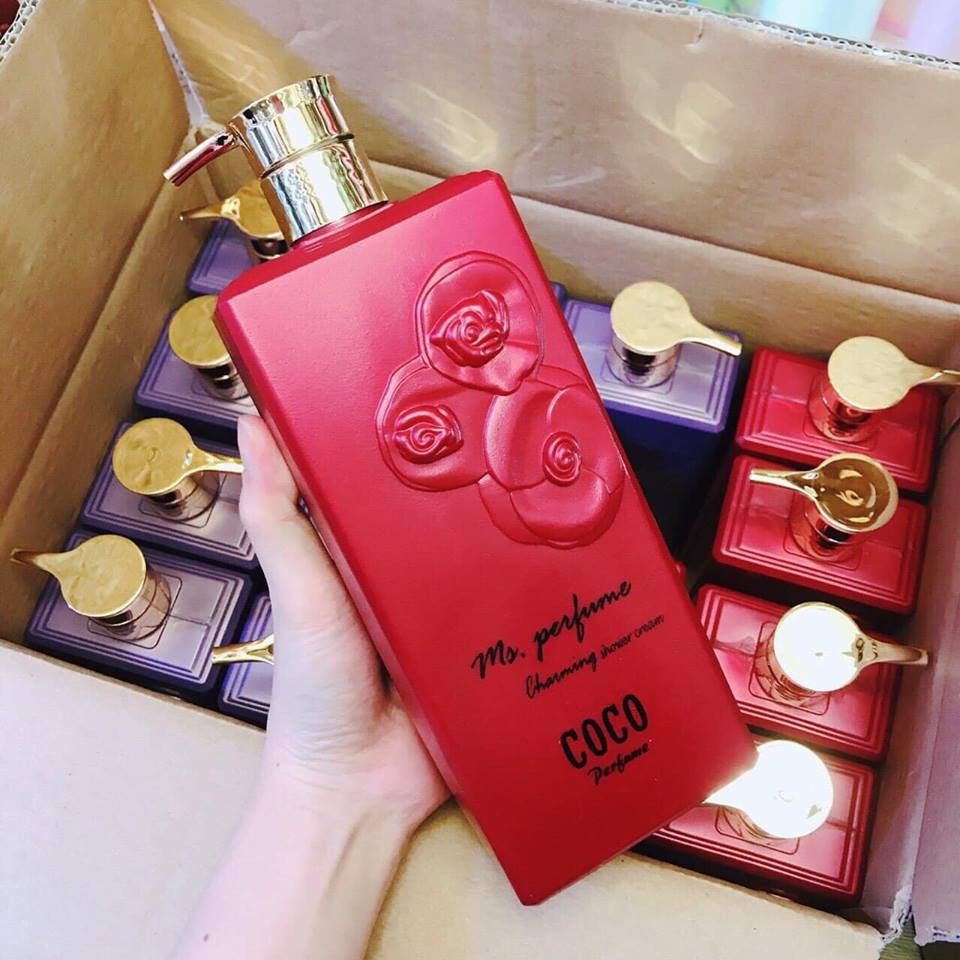 SỮA TẮM COCO PERFUME CHARMING SHOWER CREAM 800ML CHÍNH HÃNG - 3723