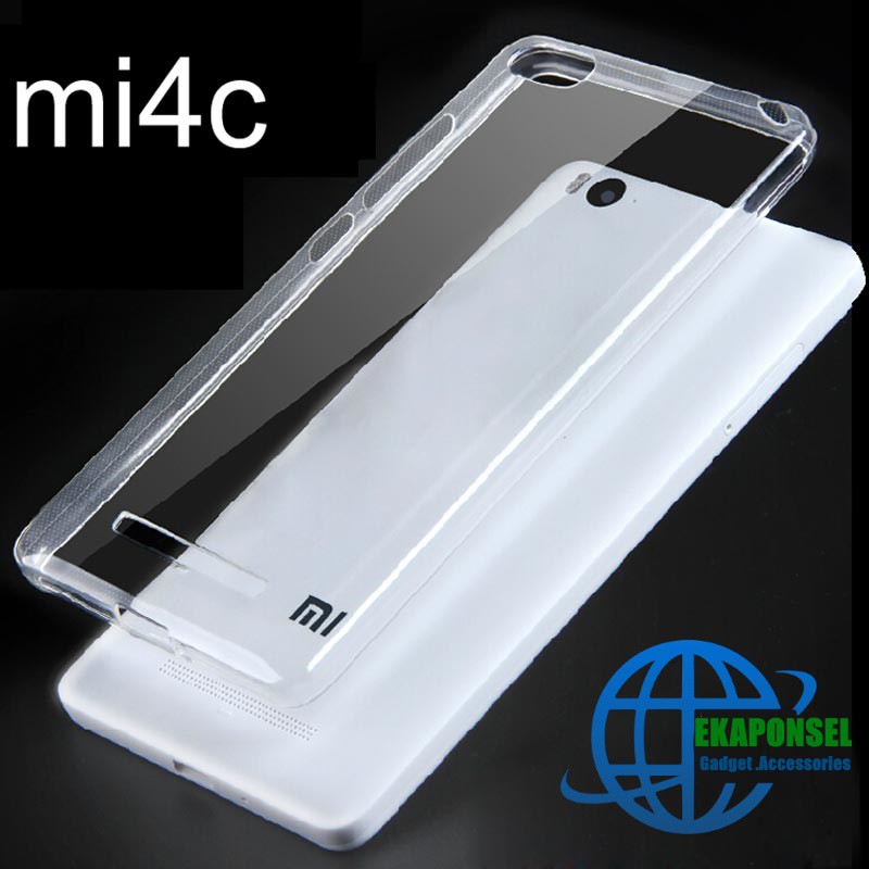 Ốp Lưng Tpu Silicone Siêu Mỏng Cho Xiaomi Mi4c Mi 4i