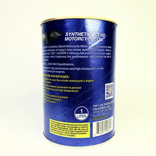 Nhớt Top 1 SUPER V 20W50 1L MỚI