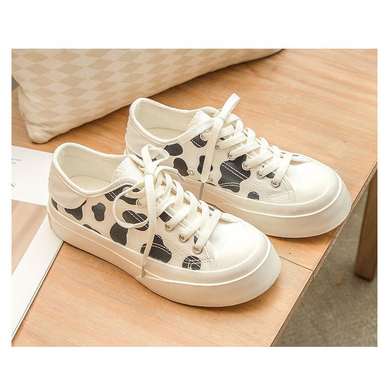 Giày Thể Thao Nữ Trắng Milk Dễ Thương siêu hót hít 2021