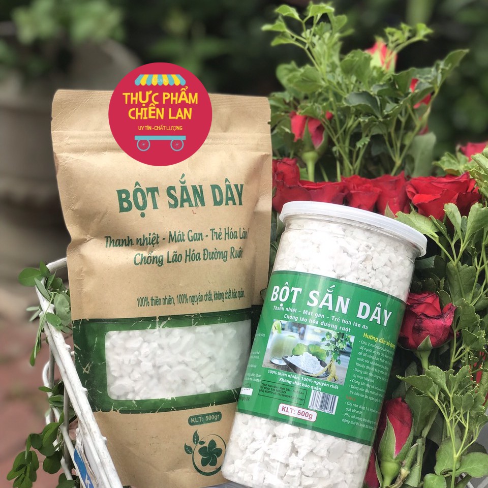 Tinh bột SẮN DÂY nguyên chất, mát gan, giải nhiệt, thanh lọc cơ thể, trẻ hoá làn da ,hết mụn (HÀNG LOẠI 1) | BigBuy360 - bigbuy360.vn