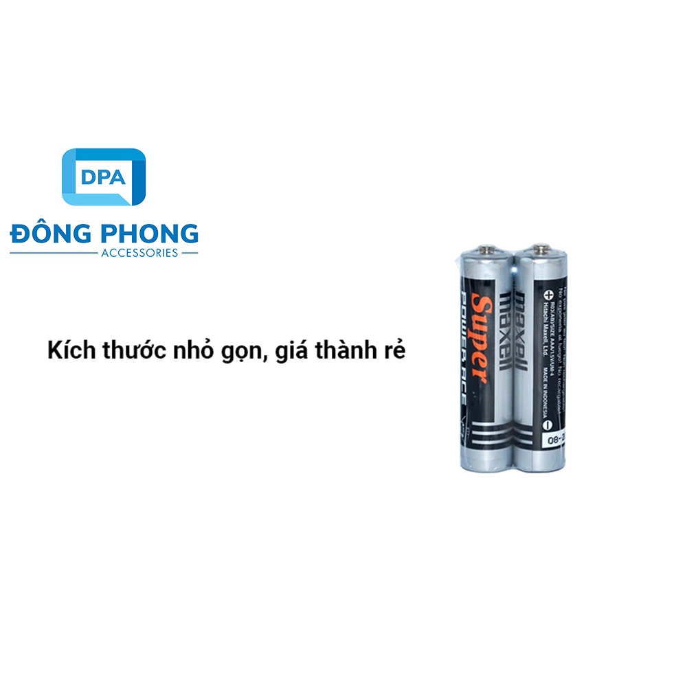 Combo 4 Viên Pin Maxell AAA Chính Hãng
