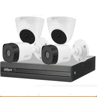 Trọn bộ 4 camera DAHUA chính hãng Full HD 1080p + ổ cứng HDD 500G đi kèm dây tùy chọn