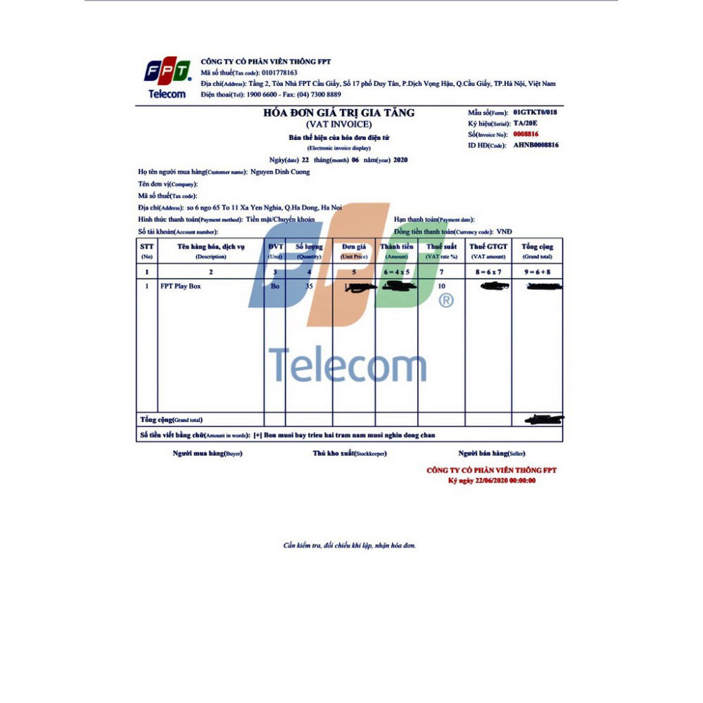 FPT PLay Box 2020 Modem S550, 2019S400