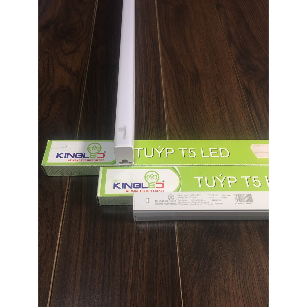 Đèn tuýp hắt trần,T5 1.2m - Kingled,16w. ánh sáng: trắng/ trung tính/ vàng, Bảo hành đổi mới 2 năm