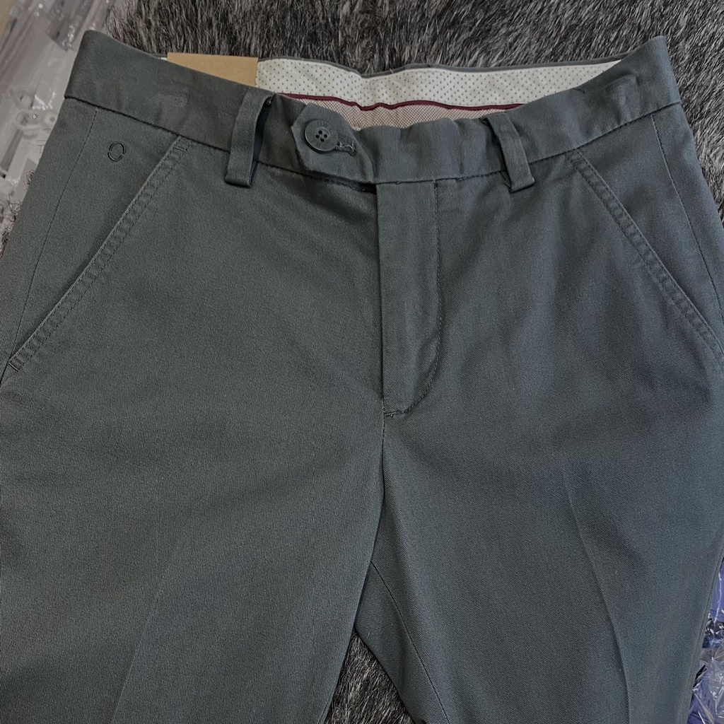 OWEN - Quần kaki Owen dáng ôm chất co dãn nhẹ -  quần thô nam