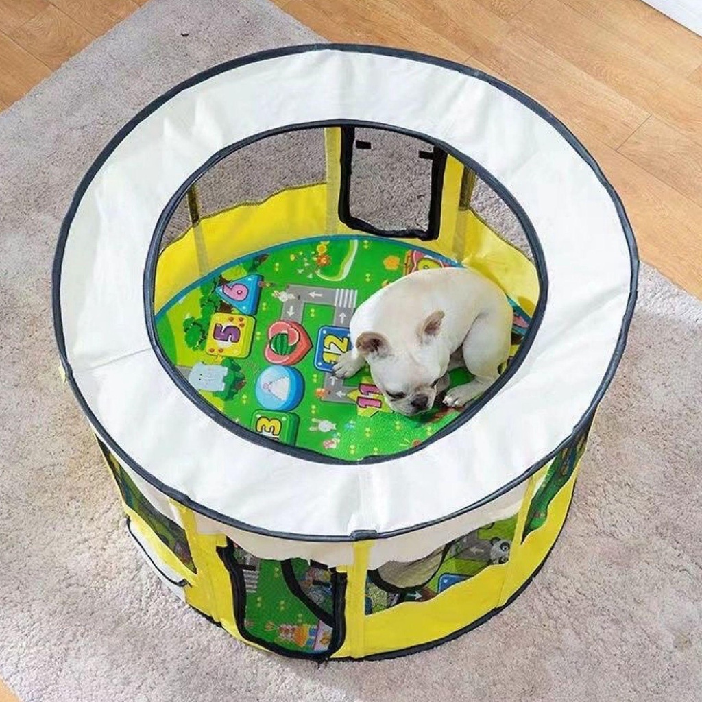 YNATURAL Hàng Rào Gấp Gọn Tiện Dụng Dành Cho Thú Cưng