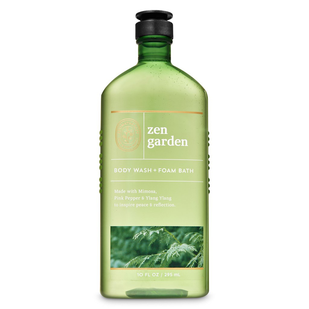 Sữa Tắm Tạo Bọt Bath & Body Works Aromatherapy ZEN GARDEN Body Wash and Foam Bath - 295 mL