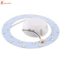 12W 24 LED Panel Circle Annular Home Practical Ceiling Light Durable Pure White