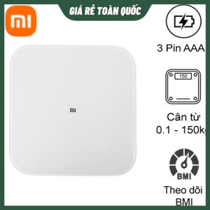 Cân Điện Tử Thông Minh Bluetooth Xiaomi Smart Scale Gen 2 – Bác Sĩ Gia Đình, Trợ Lý Sức Khỏe - Hàng Chính Hãng