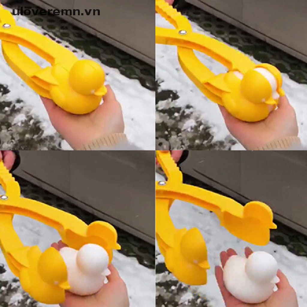 Khuôn Làm Quả Cầu Tuyết Bằng Nhựa Cho Bé