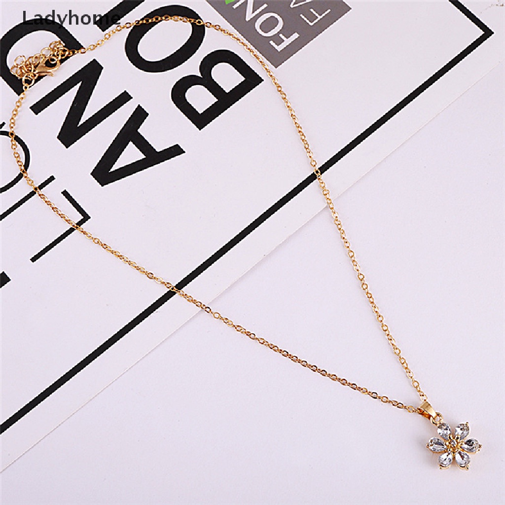 Bộ Vòng cổ + Bông Tai Thời Trang Mạ Vàng Đính Kim Cương Giả Cho Nữ