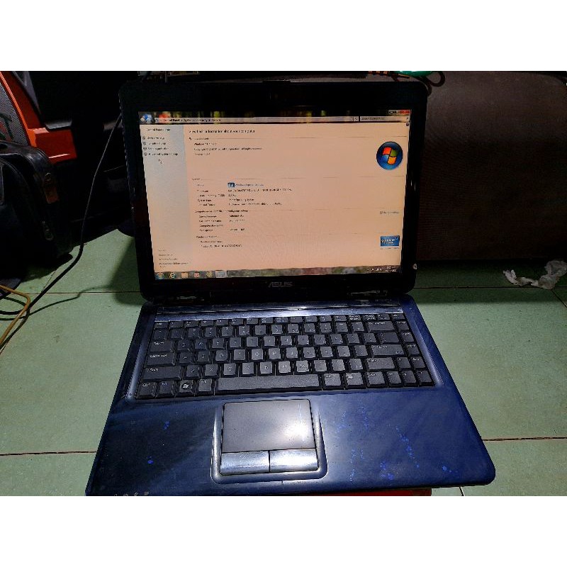 laptop asus n80vb core 2 ram 3gb ổ cứng 250gb