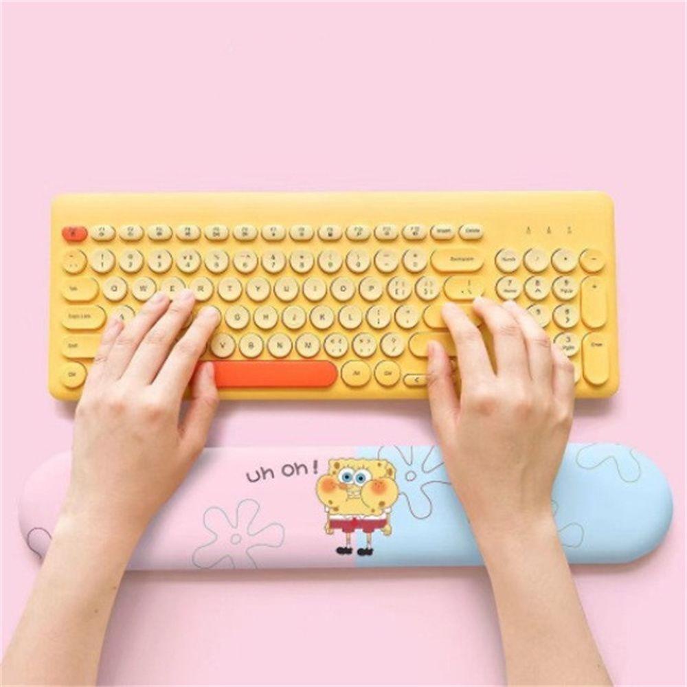 Miếng Lót Chuột Và Bàn Phím Máy Tính Hình Spongebob