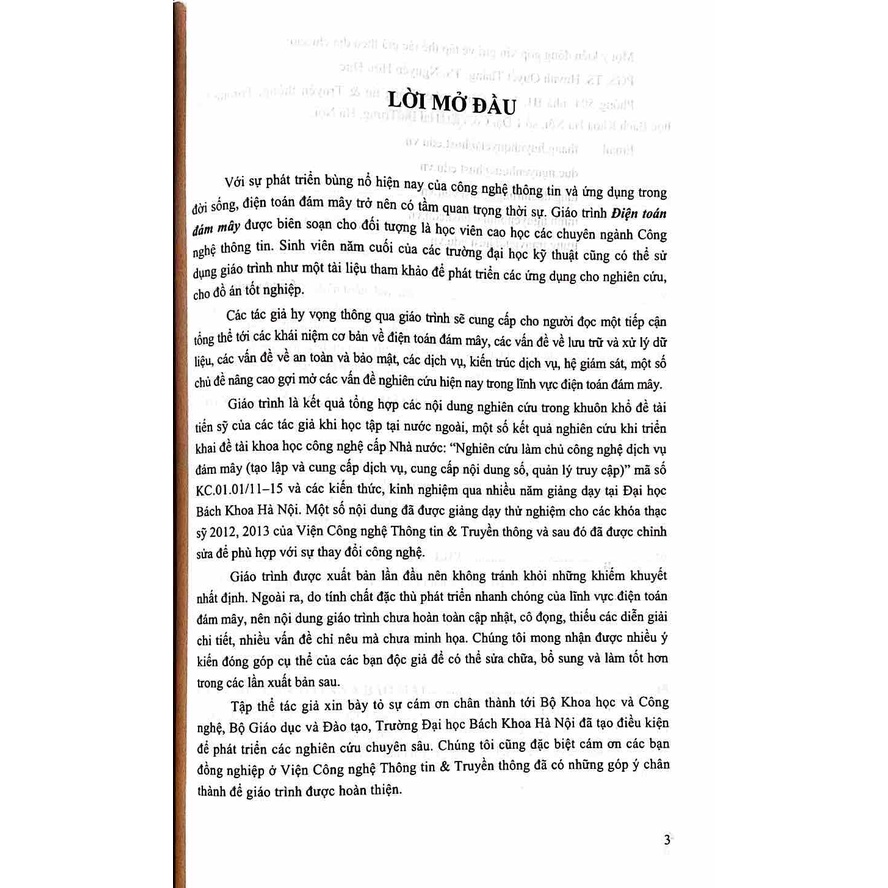 Sách - Điện Toán Đám Mây