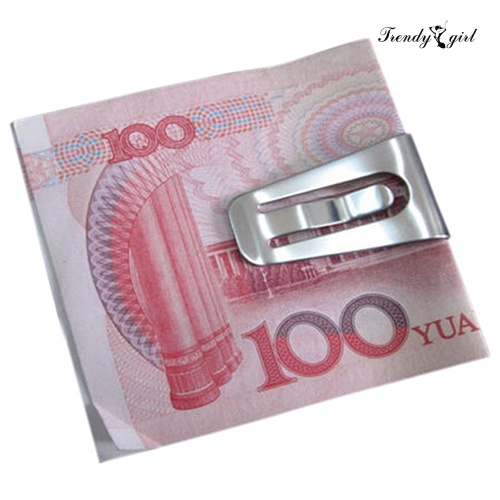 Kẹp Inox Giữ Tiền Và Thẻ Giá Đỡ