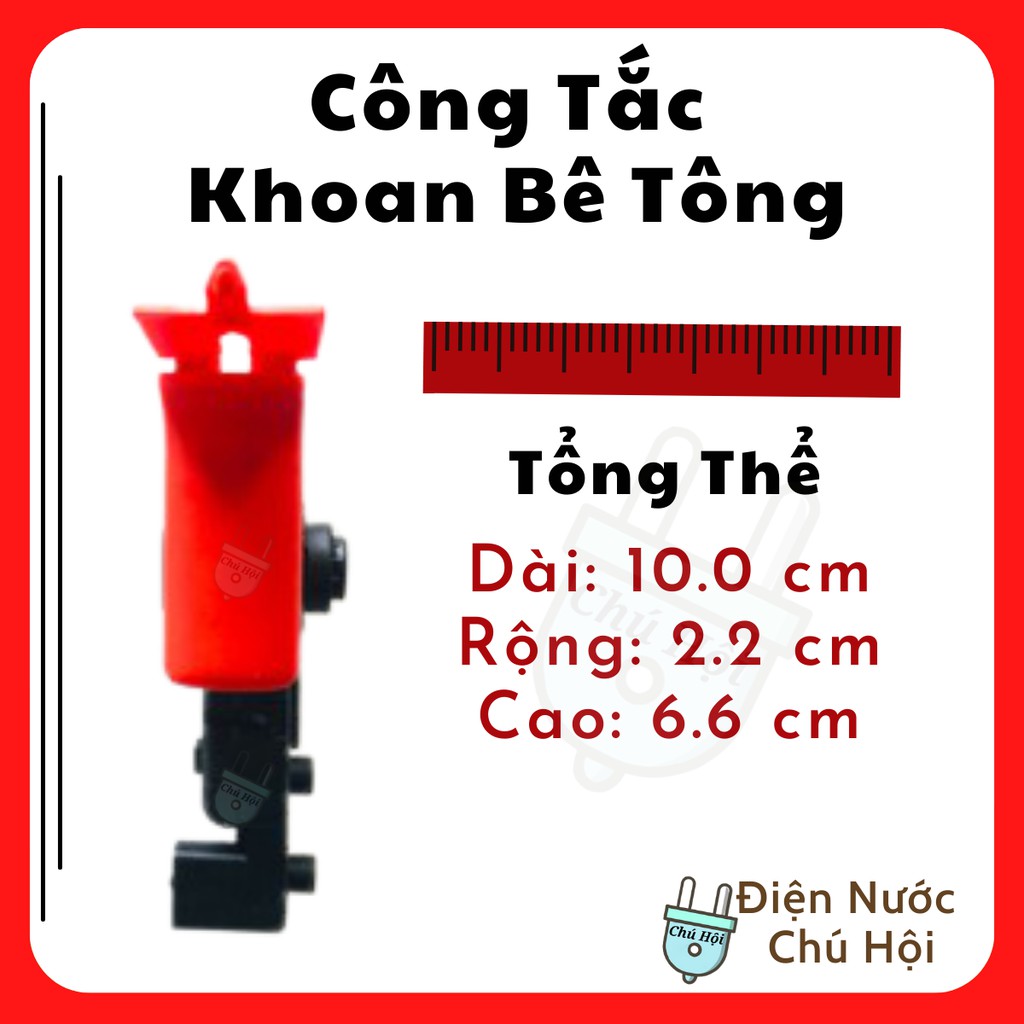 Công Tắc Máy Khoan Bê Tông BOSCH 2-26 DRE 3 chức năng chuyên dụng Điện nước chú Hội