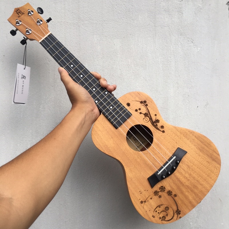 Đàn Ukulele gỗ concert 23'| Tập chơi rất tốt | Chính hãng.