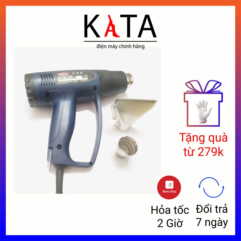 Máy khò hơi nóng Talon 2000W co màng seal dùng trong gói quà, gói mĩ phẩm, làm điện nước KN01