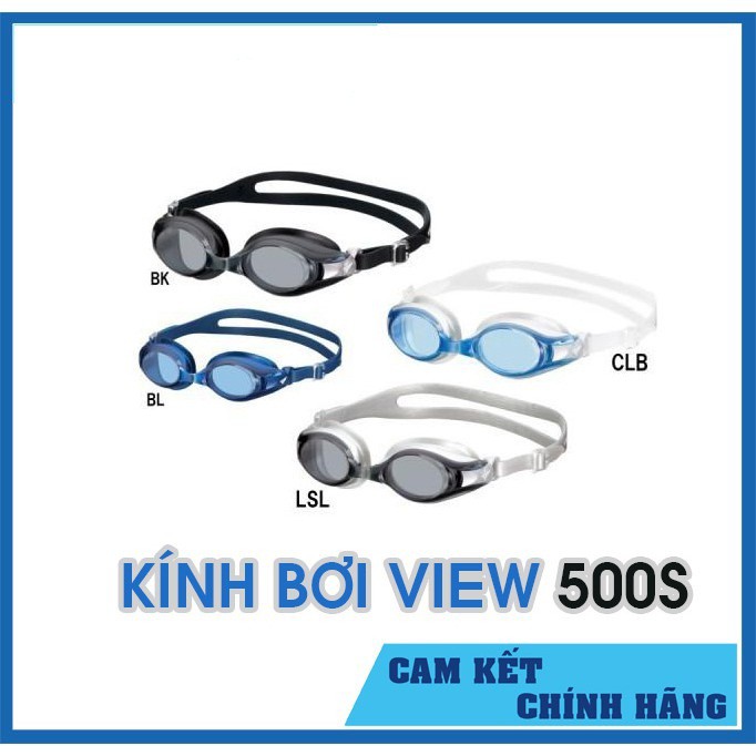 (Nowship) Kính Bơi View V500S Chính Hãng