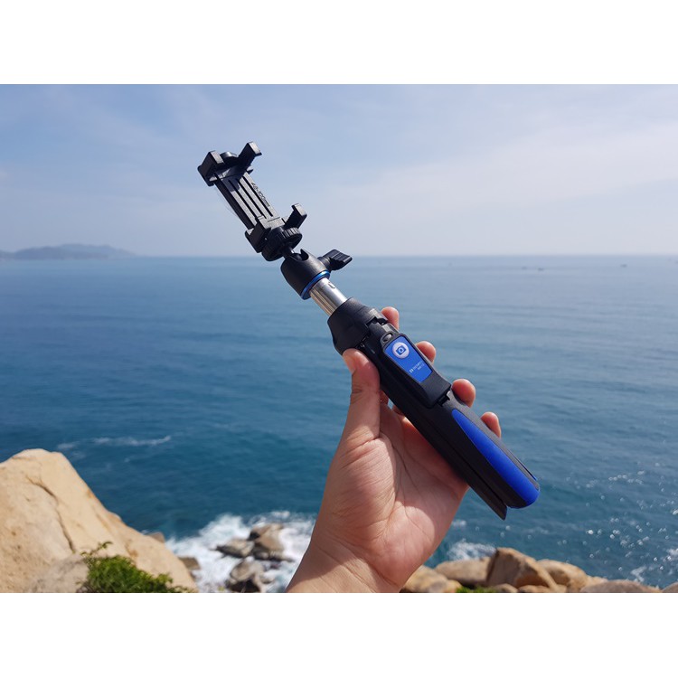 Gậy Selfie Chụp Hình Tự Sướng Tích Hợp Tripod Benro MK10 Hỗ Trợ Bluetooth 3.0