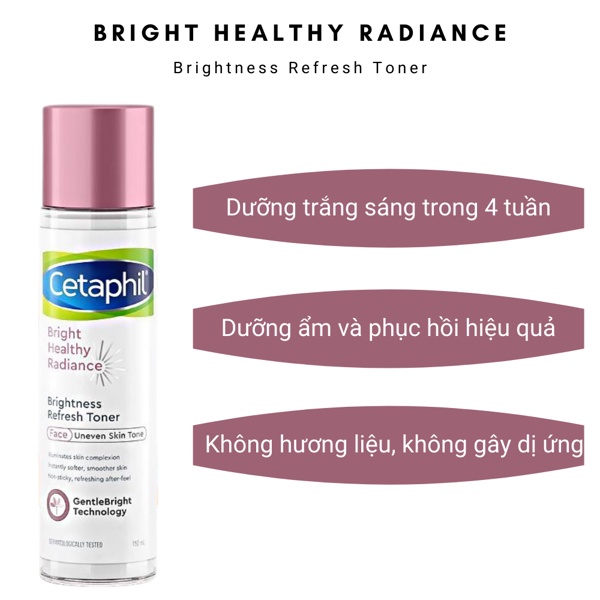 Cetaphil Nước Cân Bằng Sáng Da Bright Healthy Radiance Toner 150ml