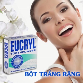 Bột tẩy trắng răng Eucryl 50g