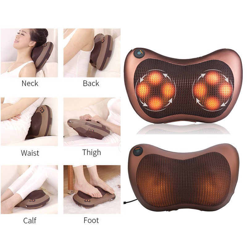 NEW! GỐI MASSAGE HỒNG NGOẠI THẦN THÁNH MAGIC 2 CHẾ ĐỘ MASSGE THƯỜNG VÀ MASSGE HỒNG NGOẠI GIẢM ĐAU NHỨC ĐÁ BAY MỎI MỆT