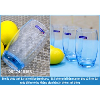 Bộ 6 ly thuỷ tinh cao Luminarc 350ml