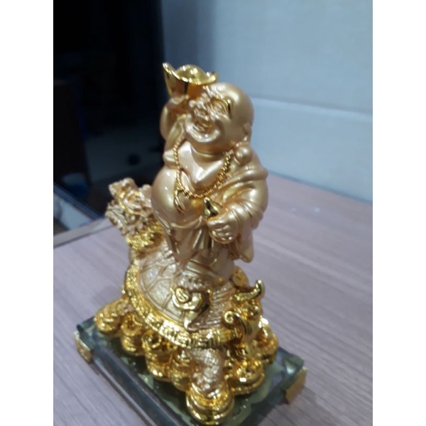 Tượng Phật Di Lặc Cưỡi Long - Quy Mang Lại Hạnh Phúc, Tài Lộc, May Mắn