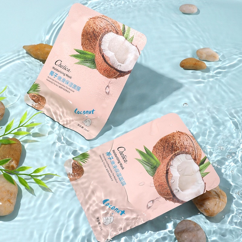 Mặt nạ trái cây Chelica dưỡng da cấp ẩm chăm sóc da từ sâu bên trong