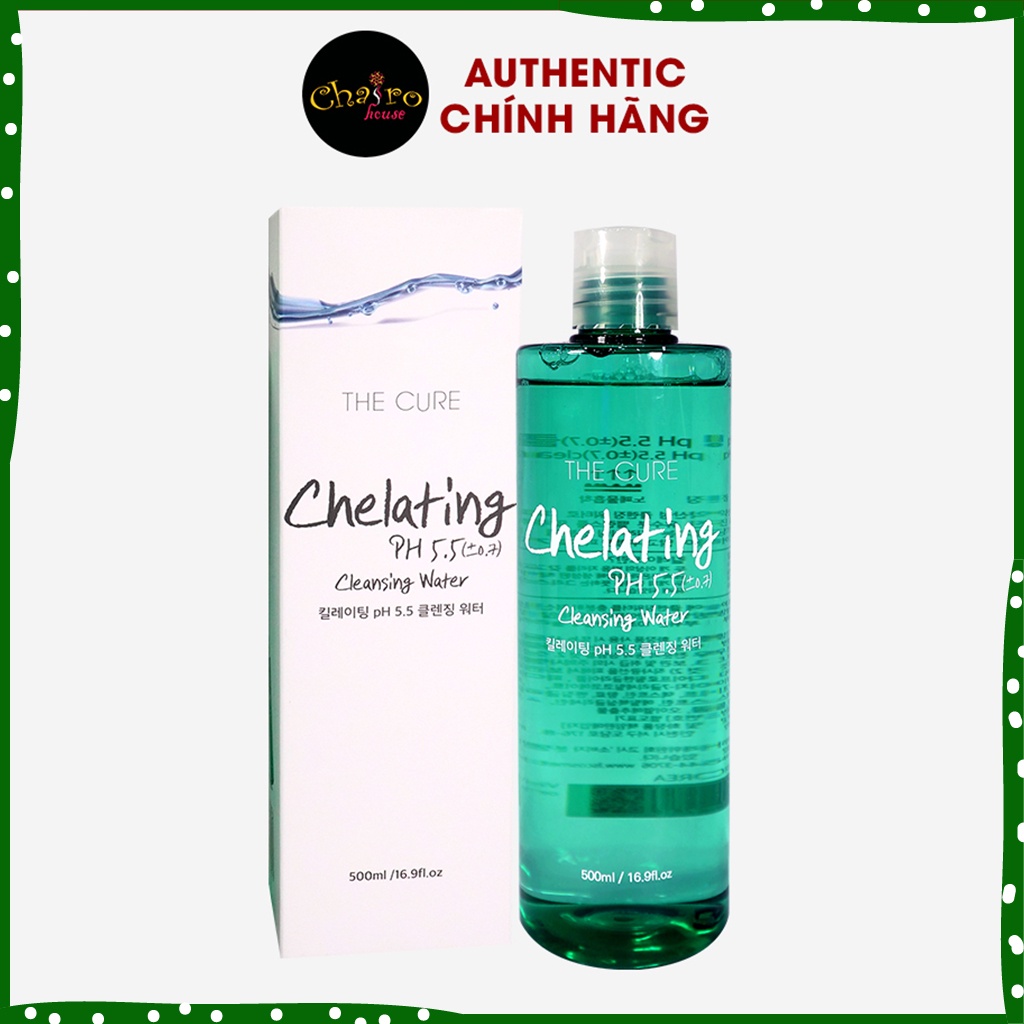 Nước tẩy trang The Cure Chelating Smiracle 500ml chính hãng Hàn Quốc