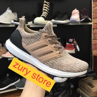 Giày thể thao sneaker Ultra Boost Xám Nâu