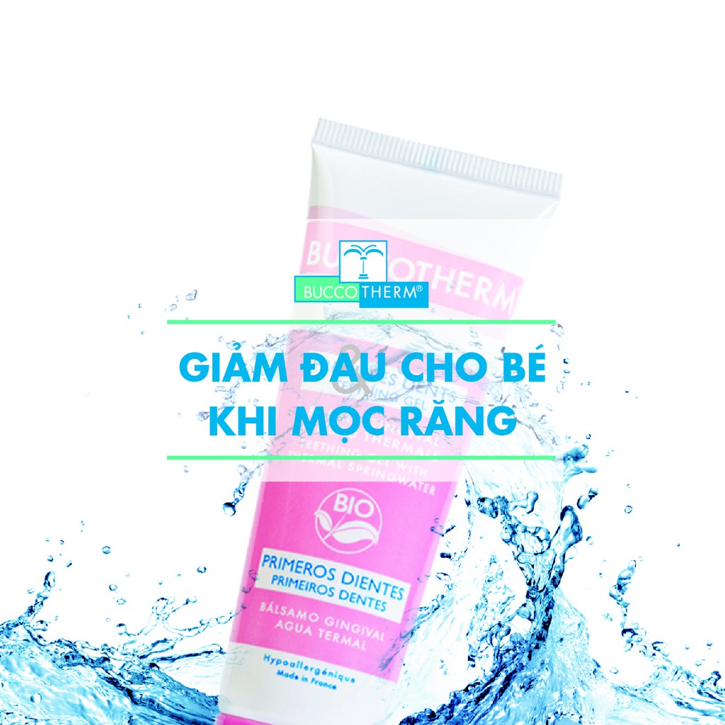 Vệ Sinh Răng Miệng Cho Bé / ORGANIC / Kit Chăm Sóc Răng Miệng Cho Bé Mới Mọc Răng Buccotherm, Nhập Khẩu Pháp