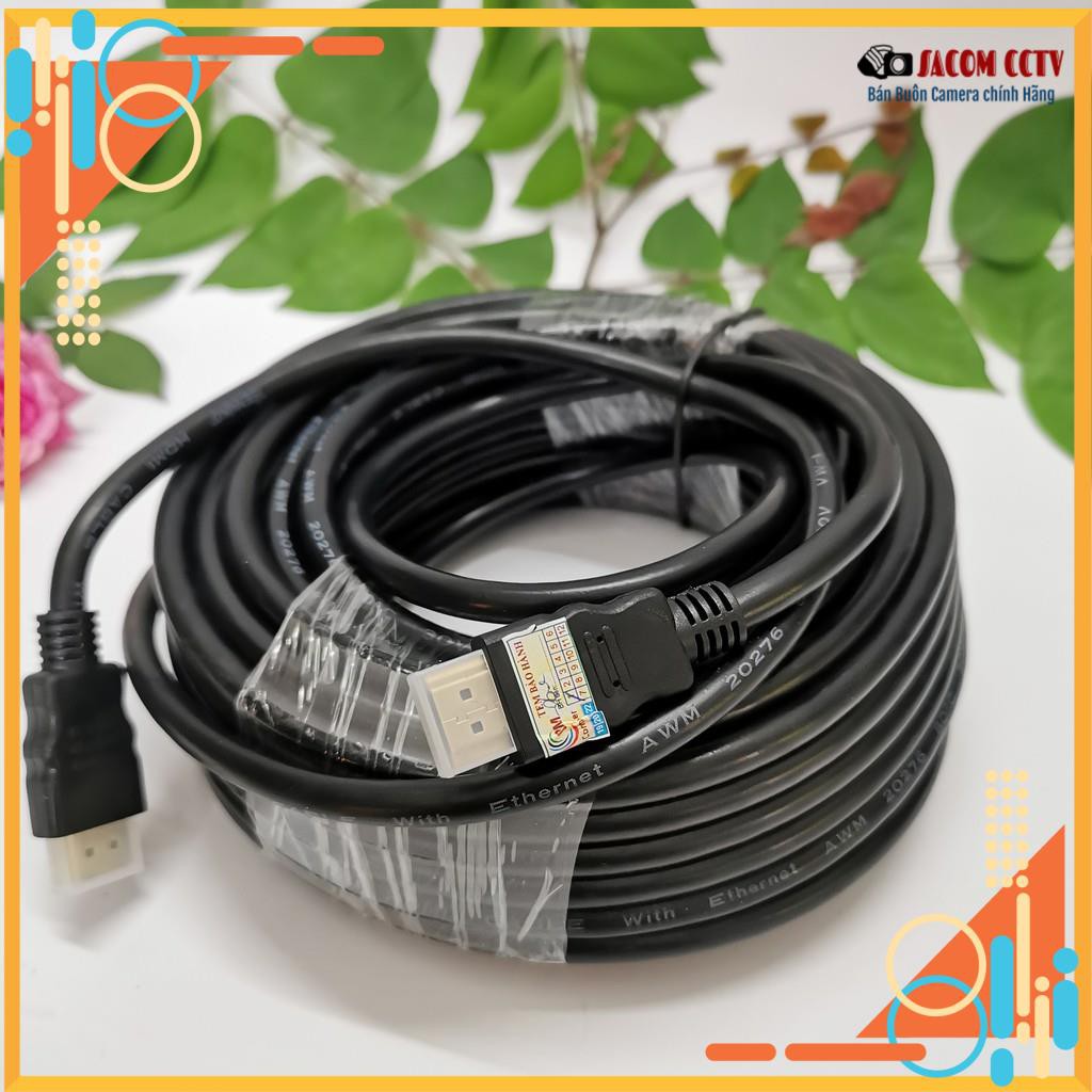 Dây Cáp HDMI tròn loại tốt 15m/10m/5m/3m/1.5m chuẩn hình ảnh 2k, 3D, Ultra HD