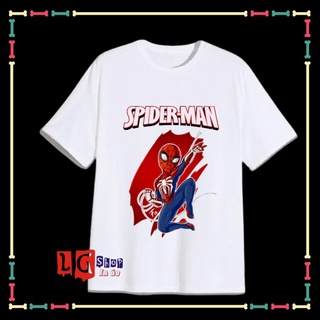 Áo thun spiderman- người nhện cho bé trai