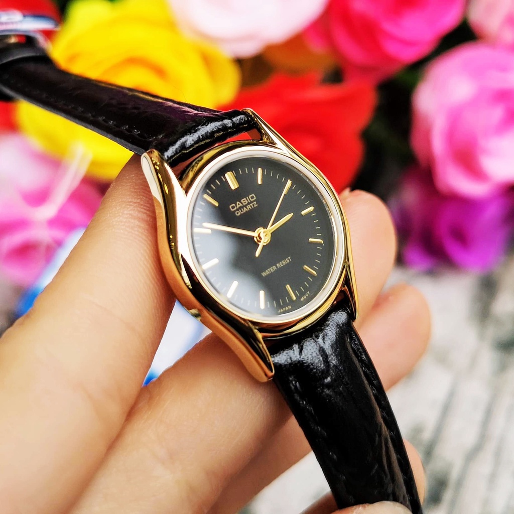 Đồng hồ nữ dây da Casio Standard chính hãng Anh Khuê LTP-1094 Series (23mm)