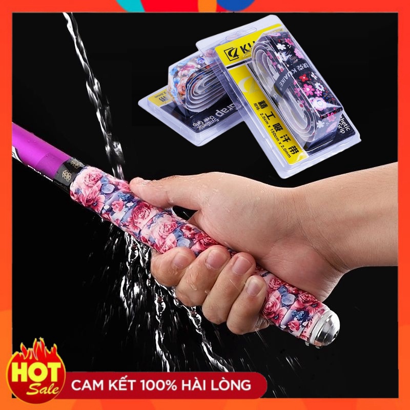 Dây Cuốn Cần Câu Cao Cấp Hoa Họa Tiết chất liệu Polyurethane chống thấm nước....- DIHOSO FISHING