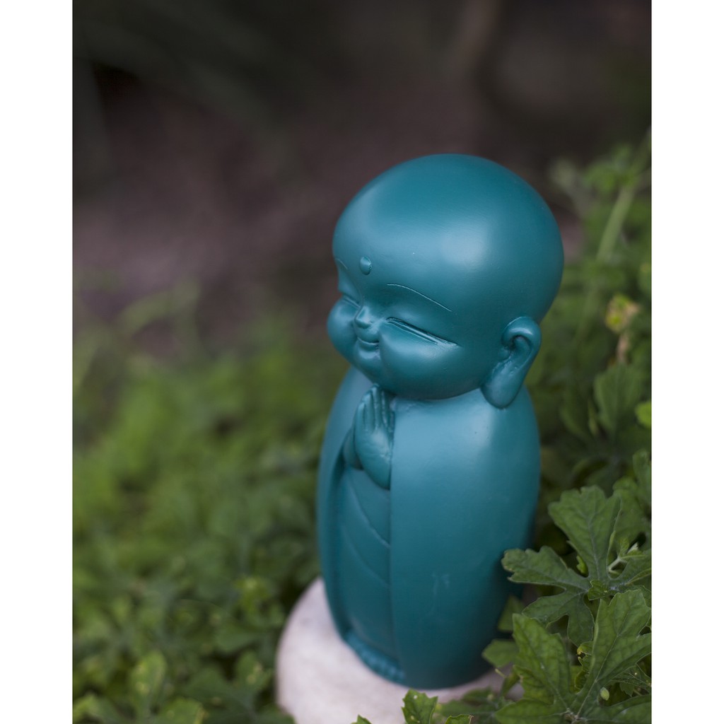 Chú tiểu decor hiện đại 21 cm trang trí nhà cửa nhiều màu độc đáo