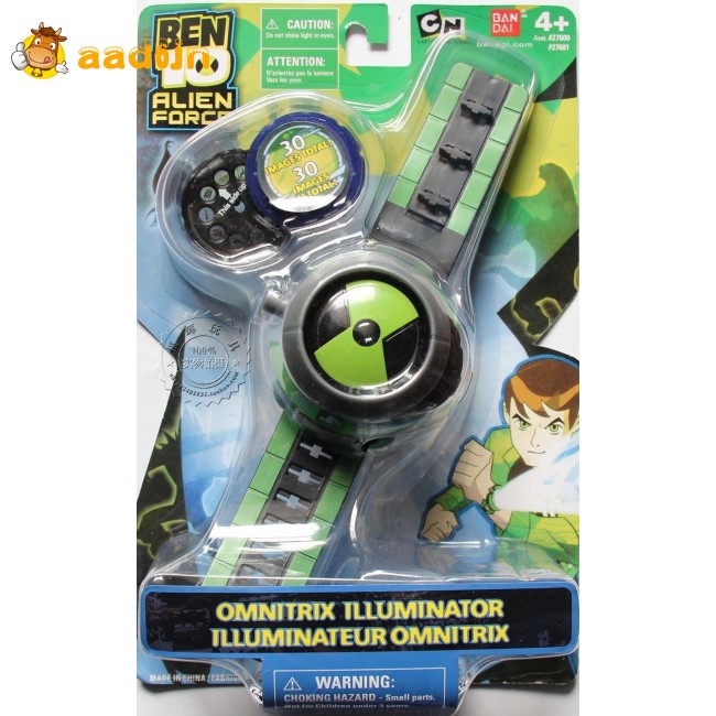 Set Đồng Hồ Đeo Tay Ben10 Kiểu Dáng Dễ Thương Xinh Xắn Cho Bé