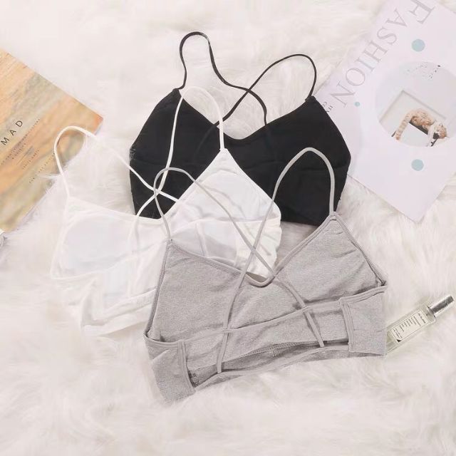 ÁO bra dây mảnh chéo thời trang