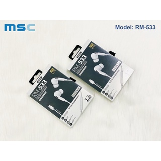 Tai nghe dây REMAX Air Plus Pro  RM-533 chính hãng